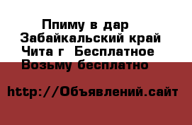 Ппиму в дар  - Забайкальский край, Чита г. Бесплатное » Возьму бесплатно   